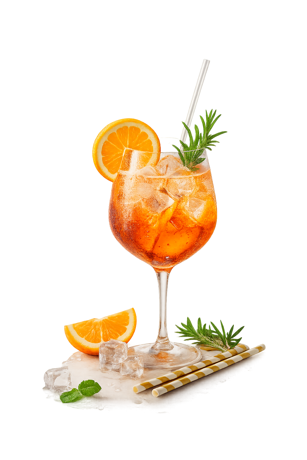 Aperol Spritz im Beachrestaurant Amore & Friends am Lido Aurora in Peschici