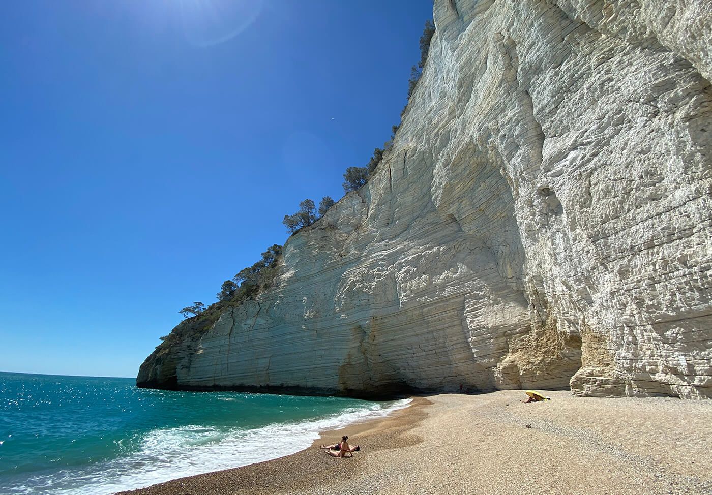 Spiaggia di Vignanotica. Gargano