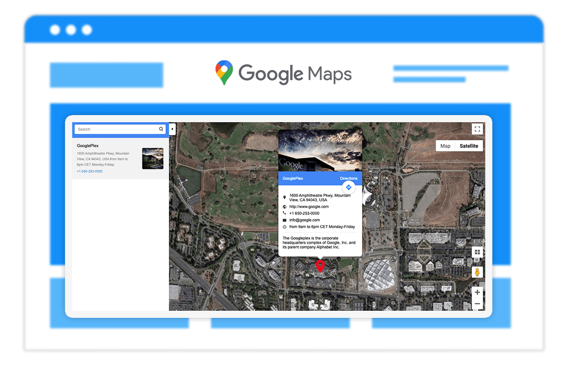 Widgio Premium website and app - 1021590 WidgioScreenShotGoogleMaps 4d 033121 