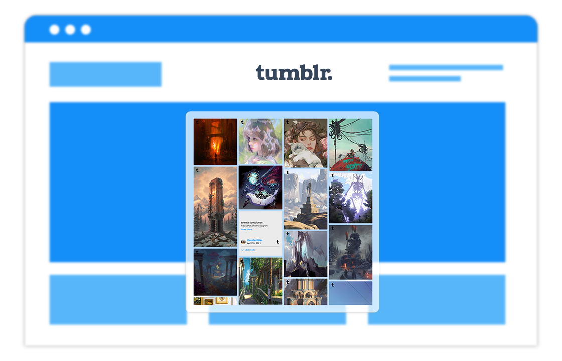 Tumblr Social Feed