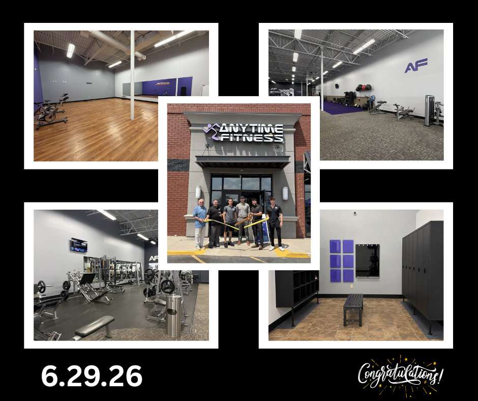Ribbon Cutting at Anytime Fitness