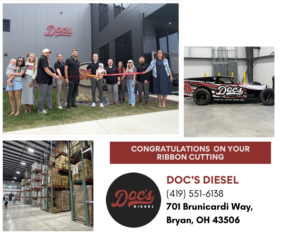Ribbon Cutting for Doc's Diesel