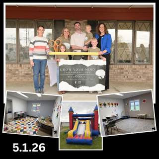 Ribbon Cutting at Grow Your Mind