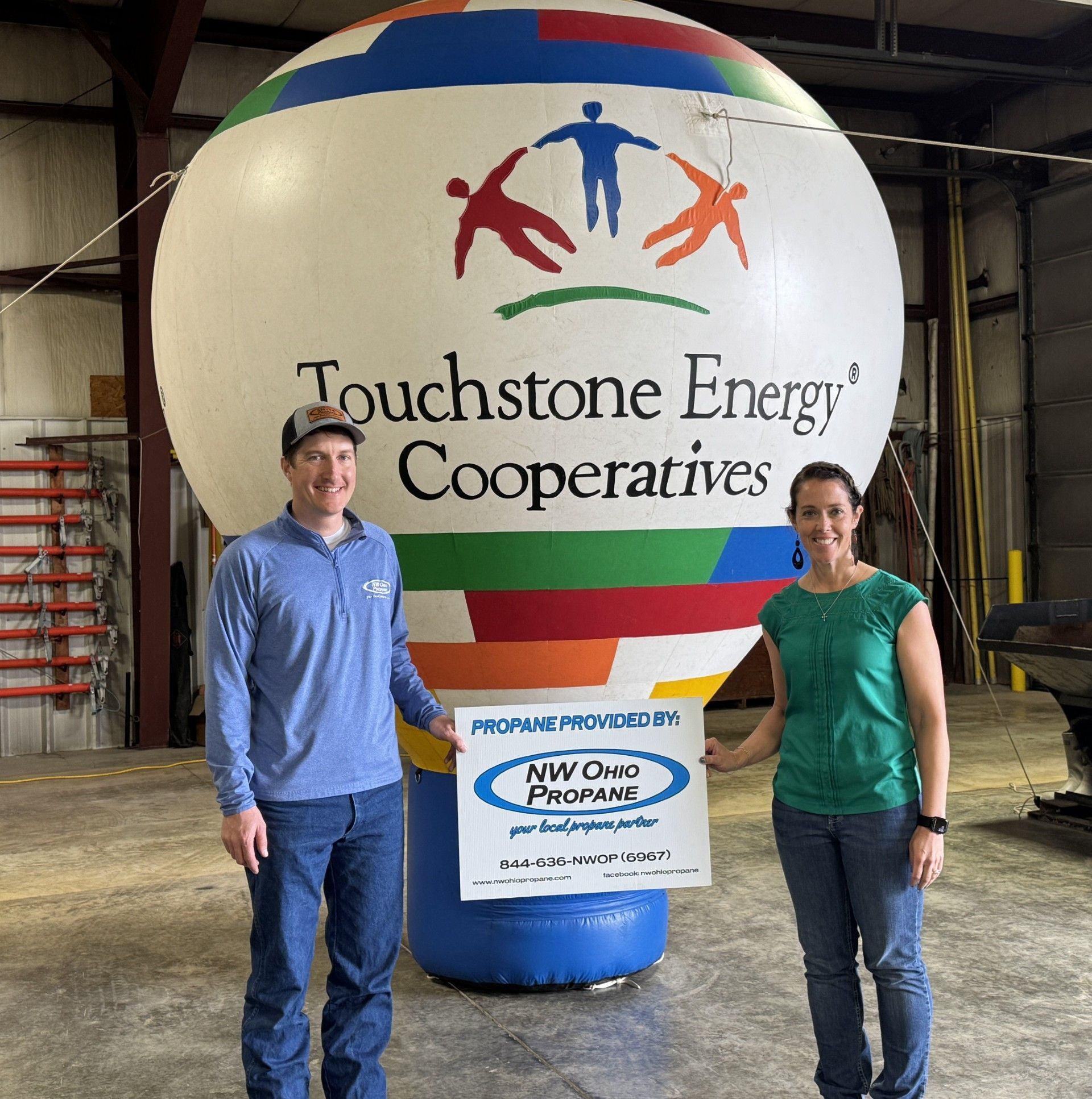 Touchstone Energy Cold Air Balloon