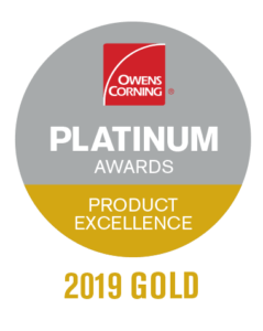 Owens Corning Platinum Award Owens Corning Platinum Award