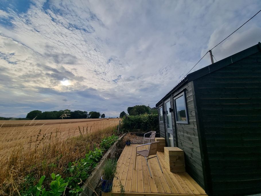 Clouds over Dunnock Studio. 