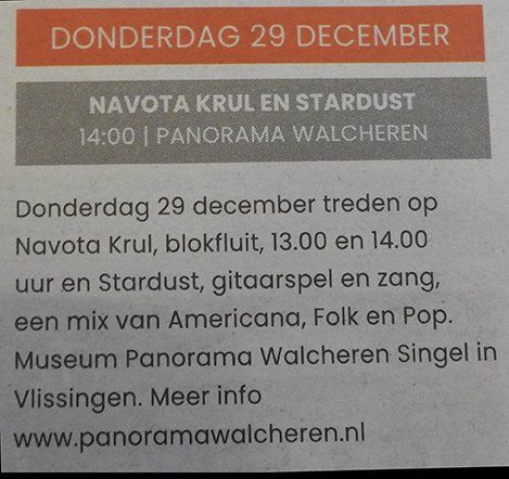 Advertentie in de bode