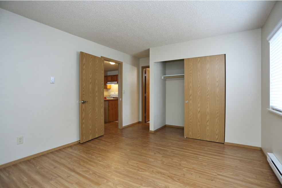 spacious closet