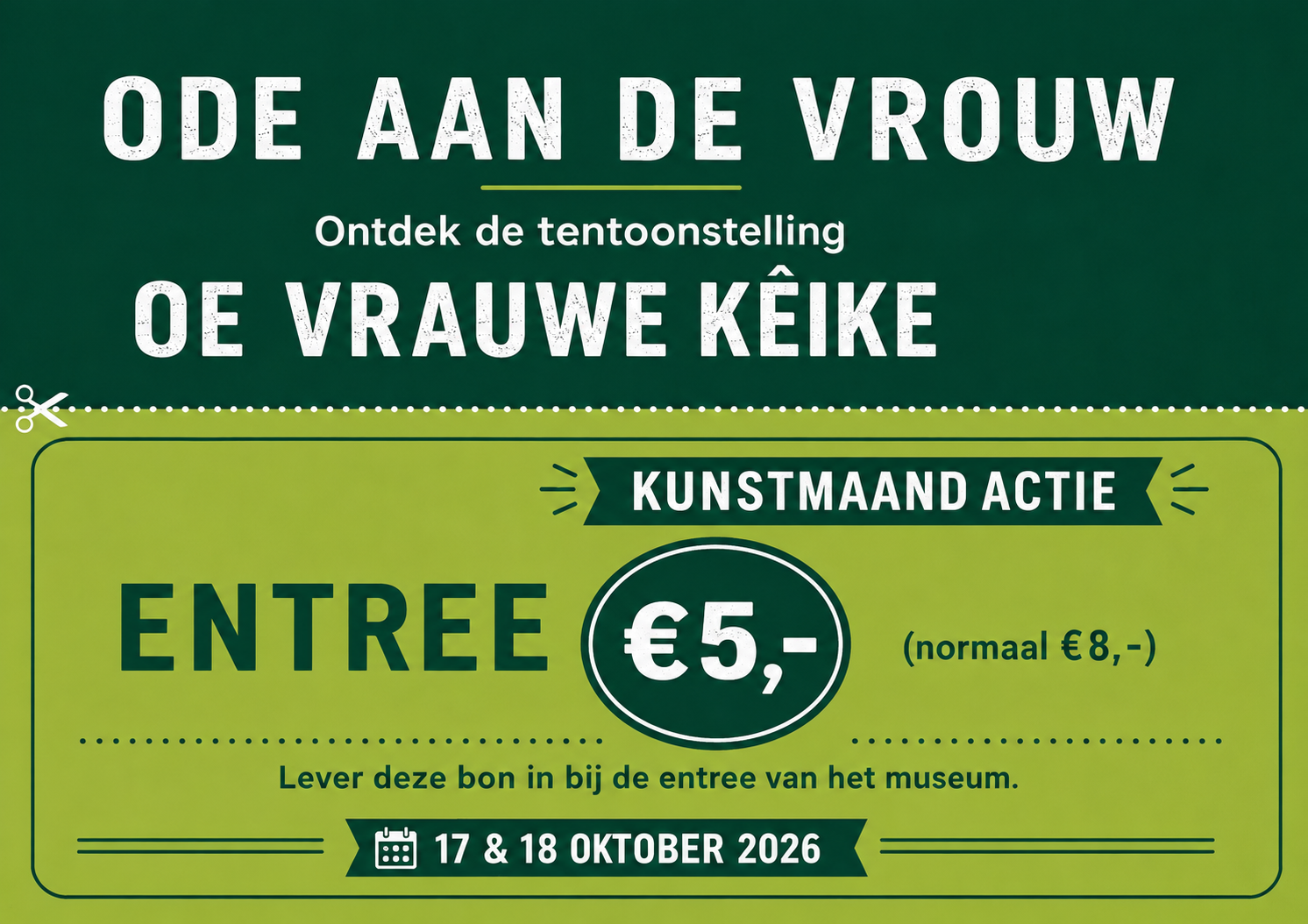 Kortingsbon Kunst Kijken 2026