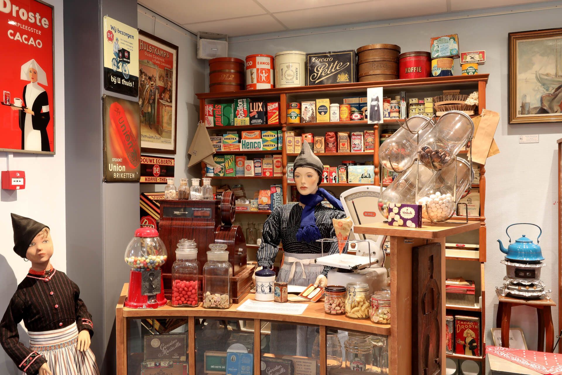 Oud Volendamse winkel tentoongesteld