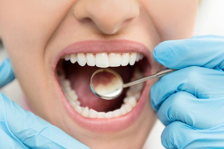 young boy receiving dental x-rays