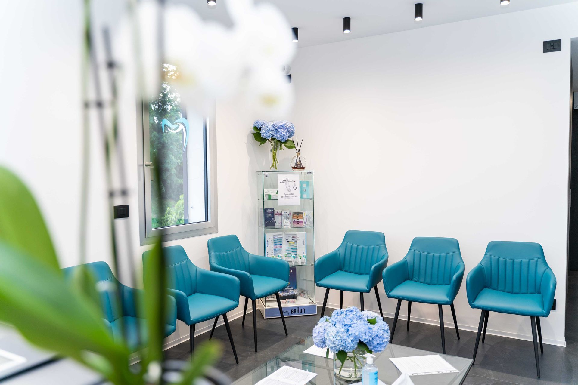 Clinica Odontoiatrica Cazzola - altra foto della sala d'attesa