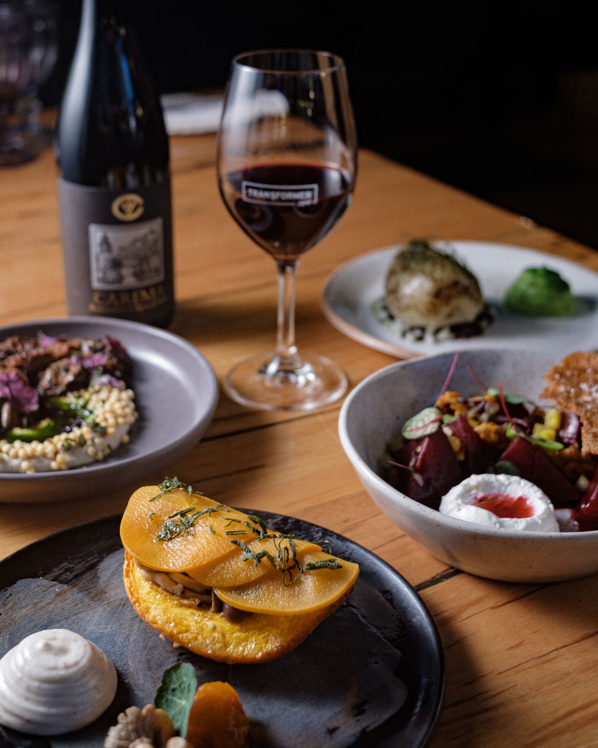 Wine bar Fitzroy Vegetarian & Vegan Casual Fine Dining TransformerNextDoor Fitzroy