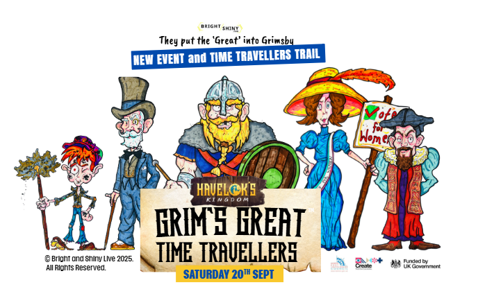 Ilustrations for Grim's Great Time Travellers event (c) Haveloks Kingdom
