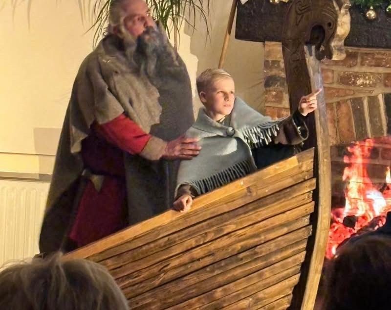 Havelok and Grim the Viking open Grim's Great Jorvik Saga by Havelok's Kingdom and Old York Theatre Company