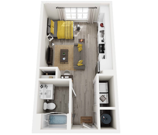 Studio floor plan