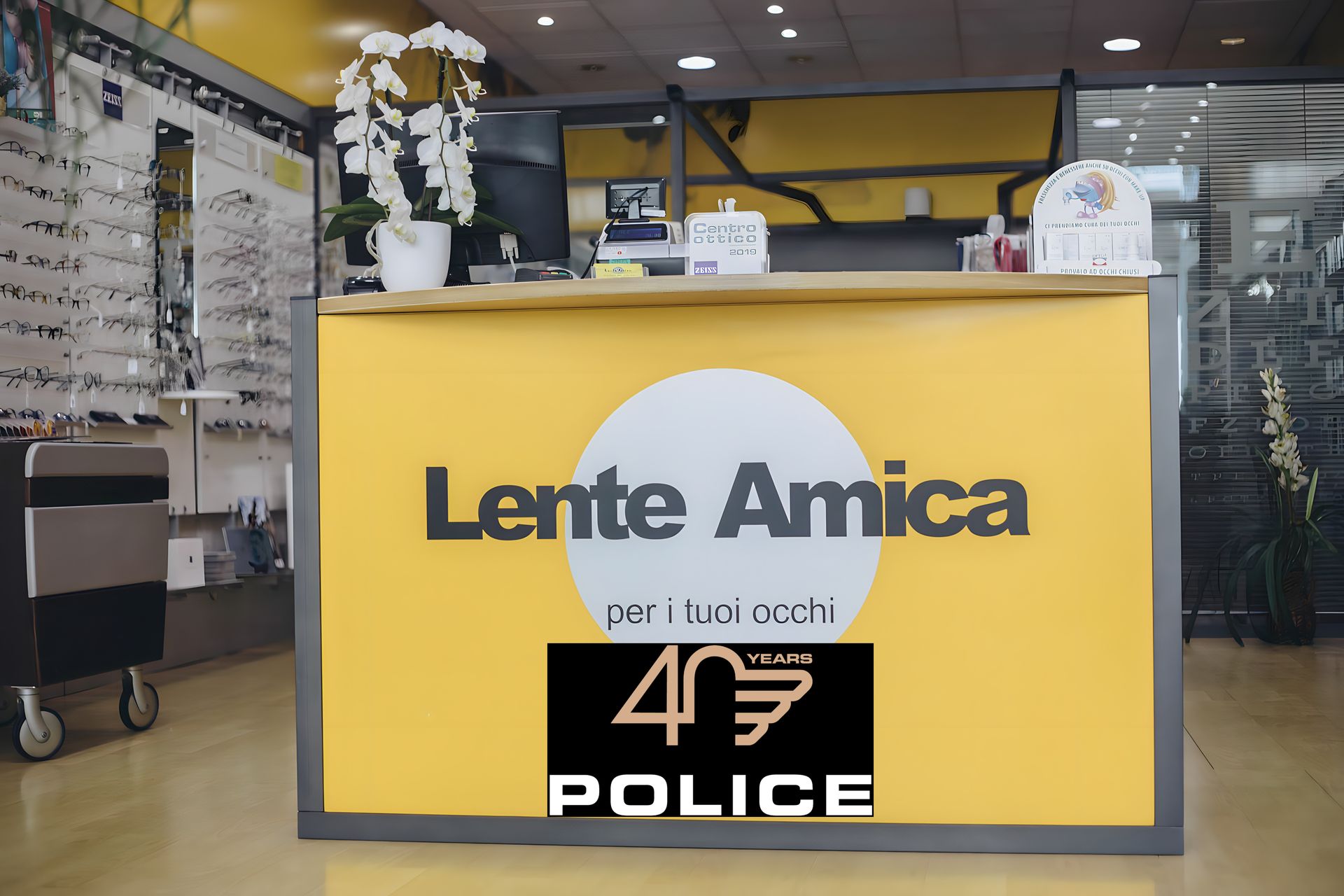 Occhiali da vista Police da Ottica Lente Amica a rimini 0541 787275