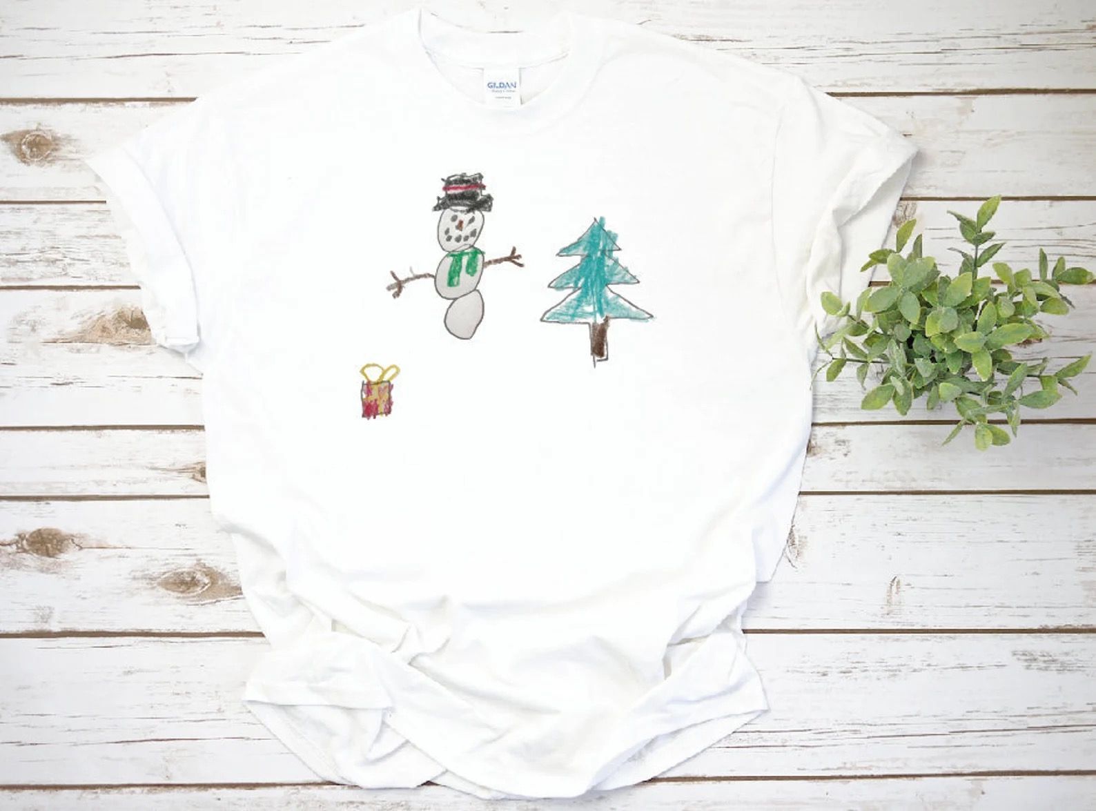 Kid's artwork t-shirt