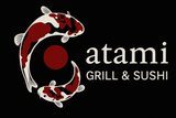 Atami Grill & Sushi Logo with black background 