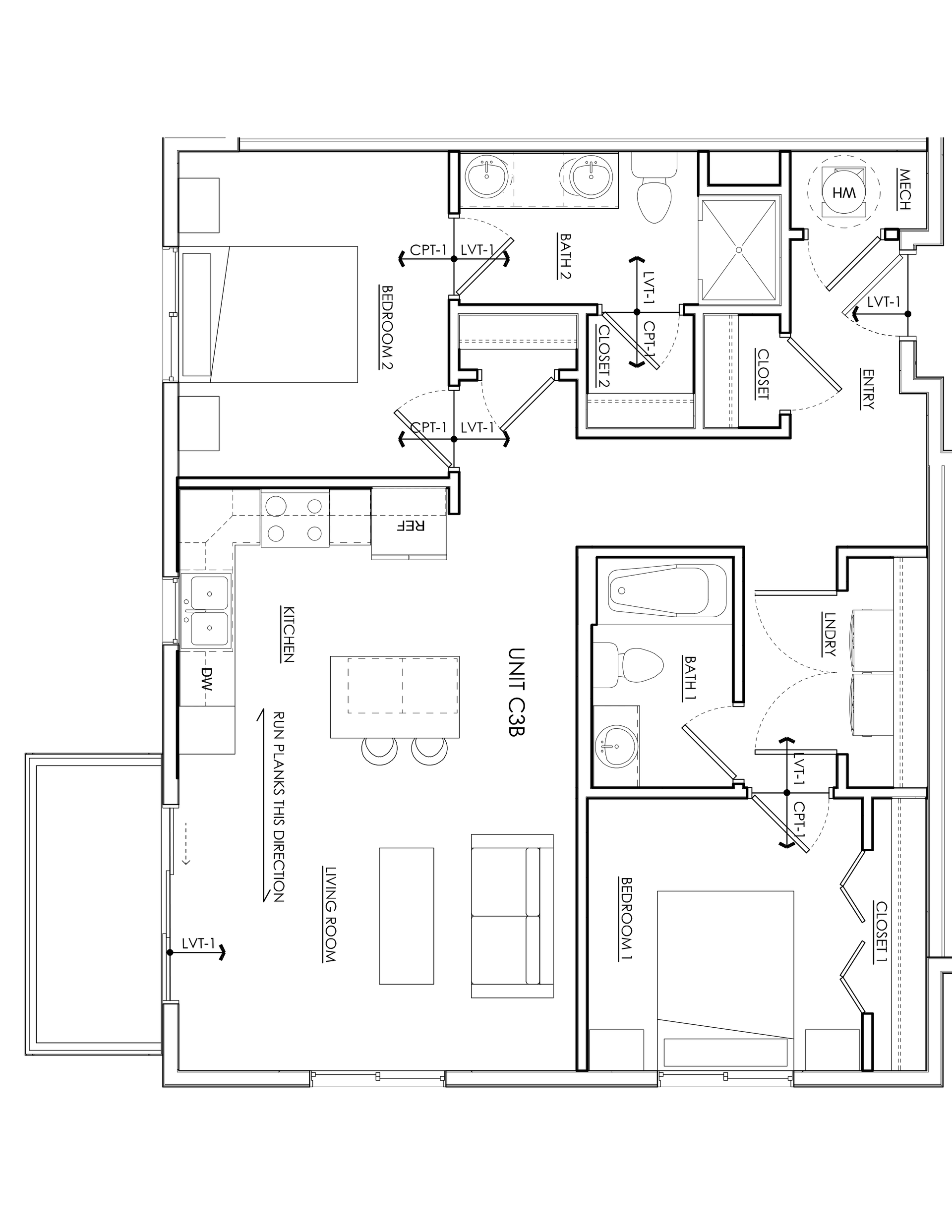 Floor Plans Bluestem Apartments