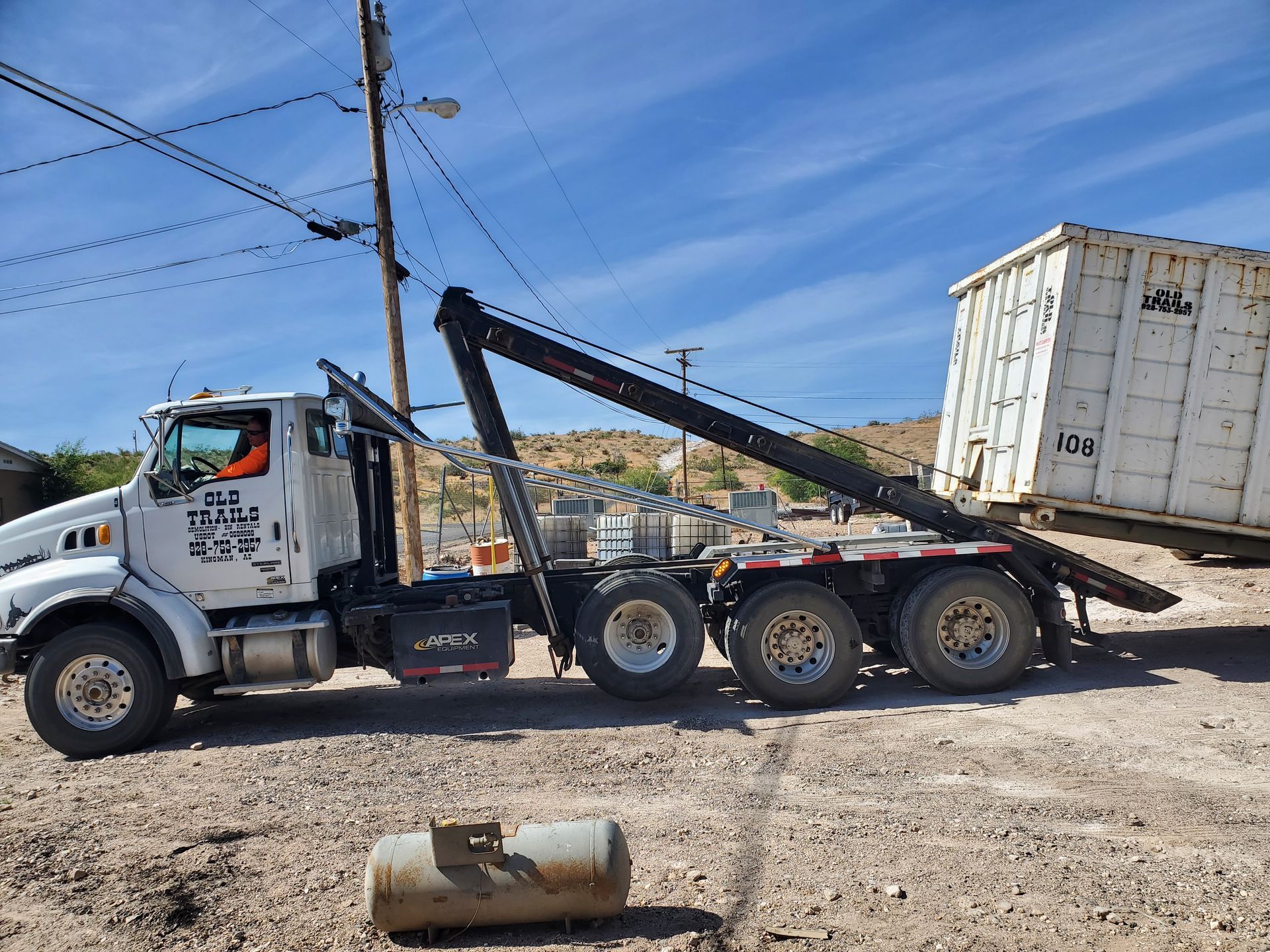 Roll-Off Trash Bin — Kingman, AZ — Old Trails Demolition