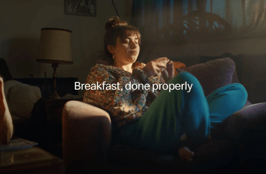 Quorn advertisement - helping the planet one bite at a time
