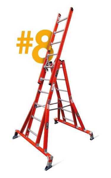 Escalera caballete