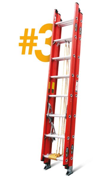 Escalera triple extensible
