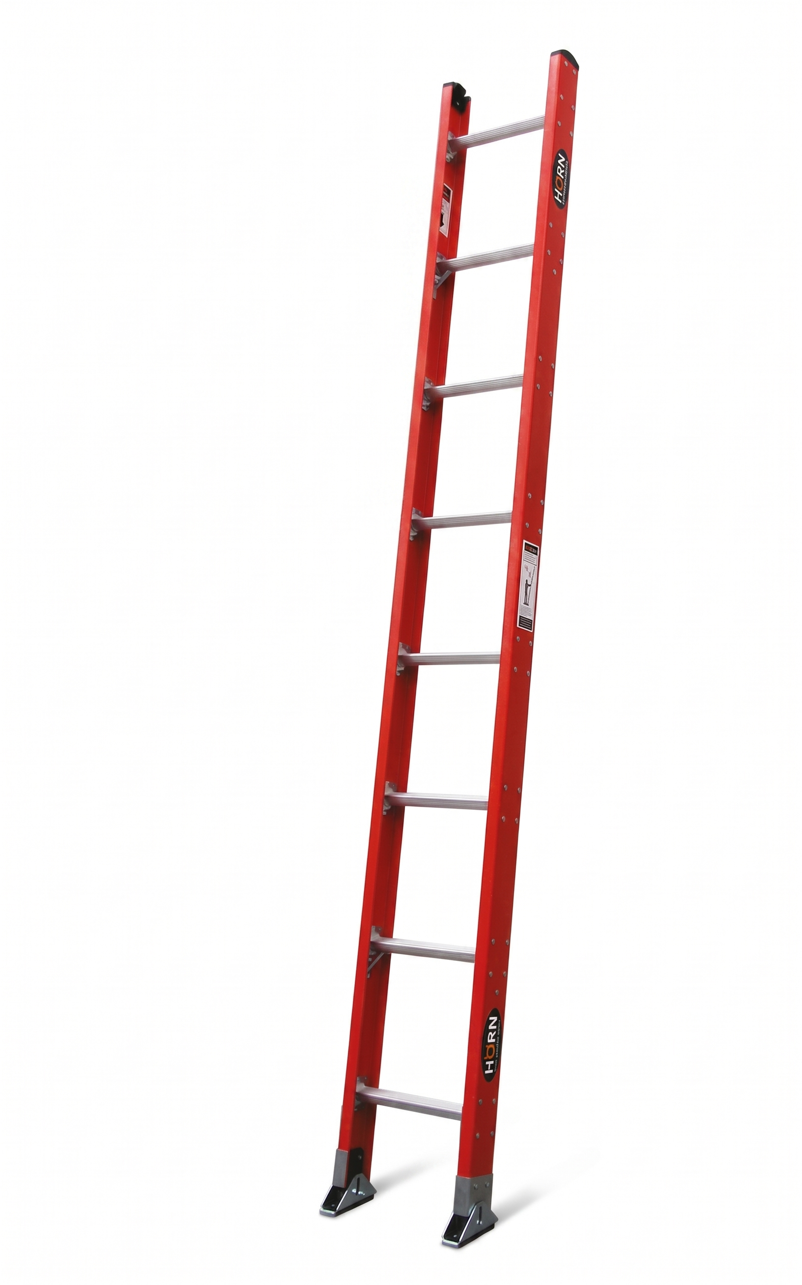 Escalera extensible dieléctrica en fibra de vidrio certificada