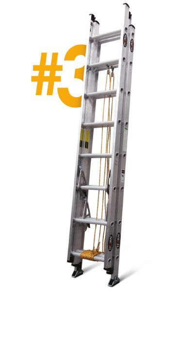 Escalera triple extensible