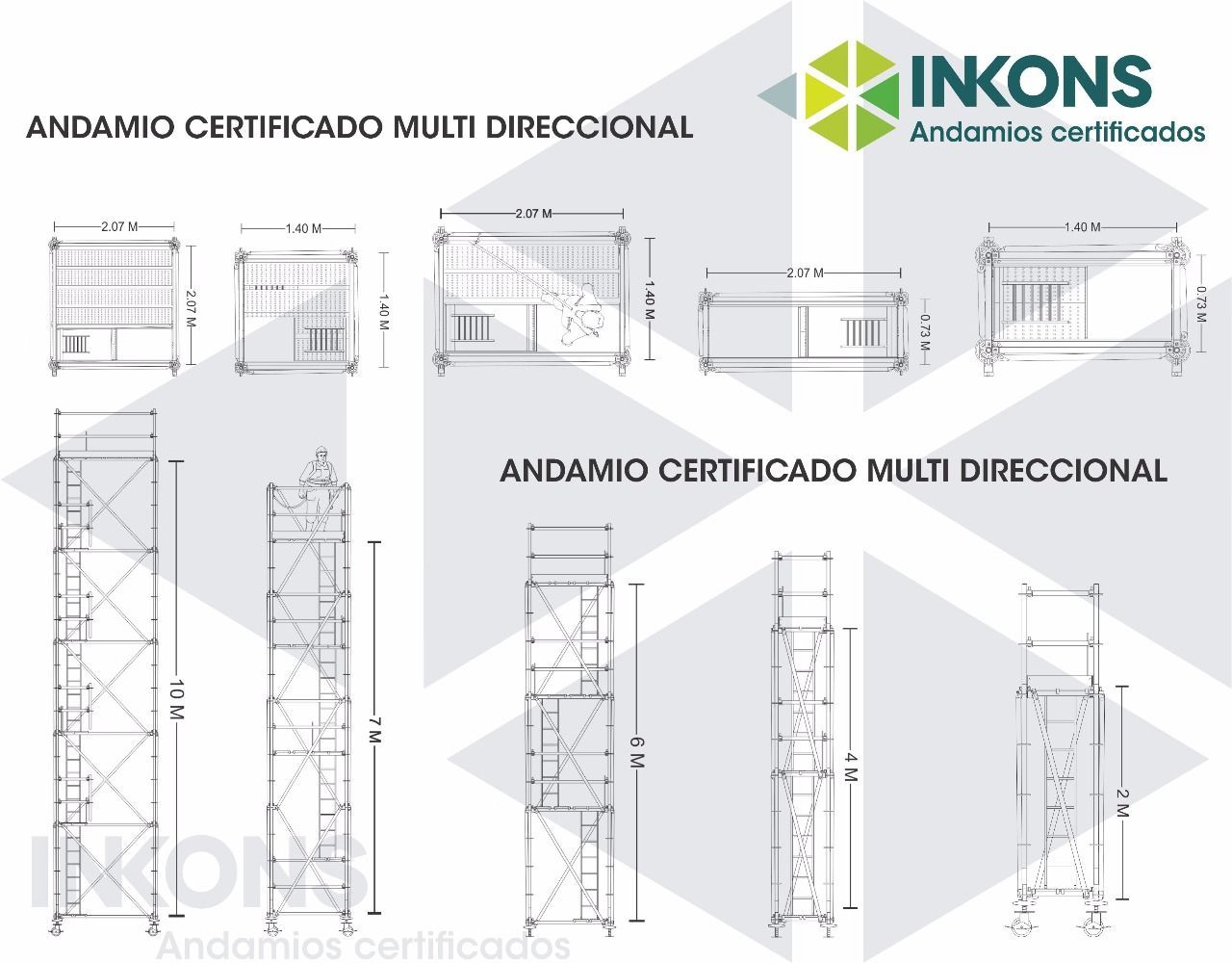 Andamios Multidireccionales