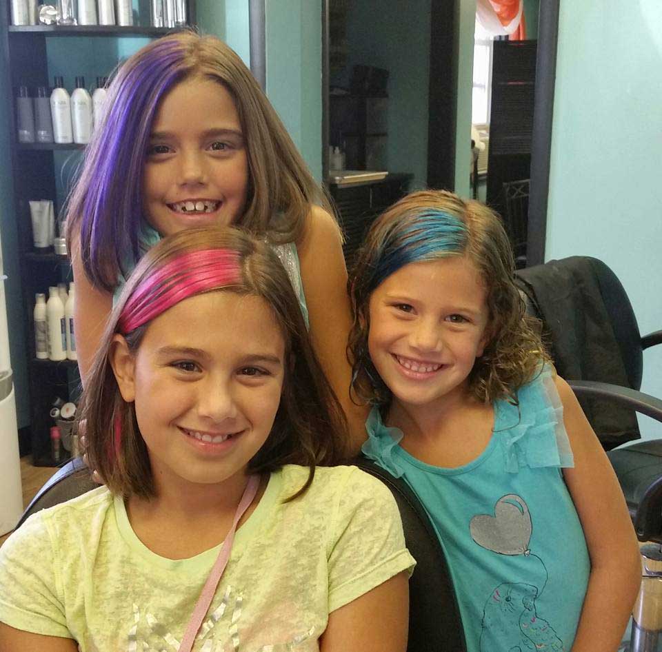 Colored hair of the kids — Carlisle, PA — Appearances Hair Studio