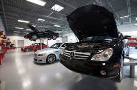 Why is it important to have your Mercedes maintained by a trained technician