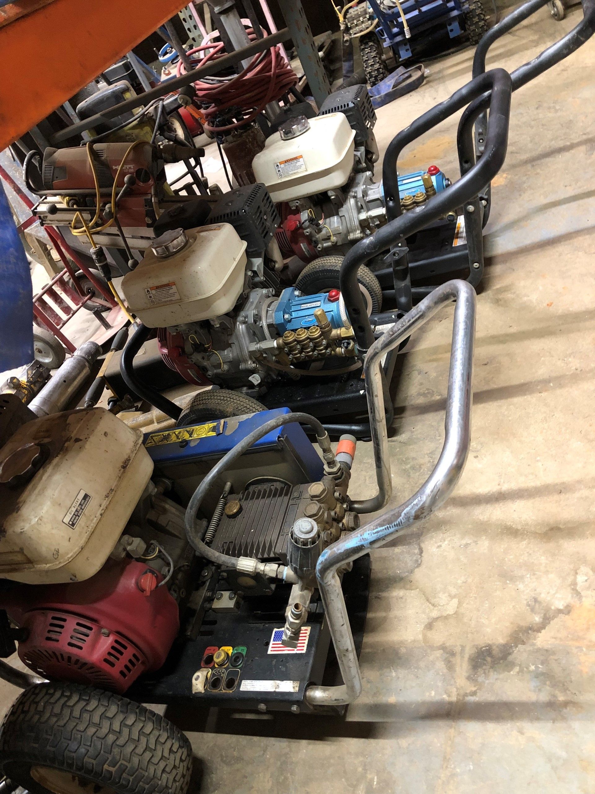 High Pressure Cleaning — Martinsville, VA — Handy Rentals, Inc.