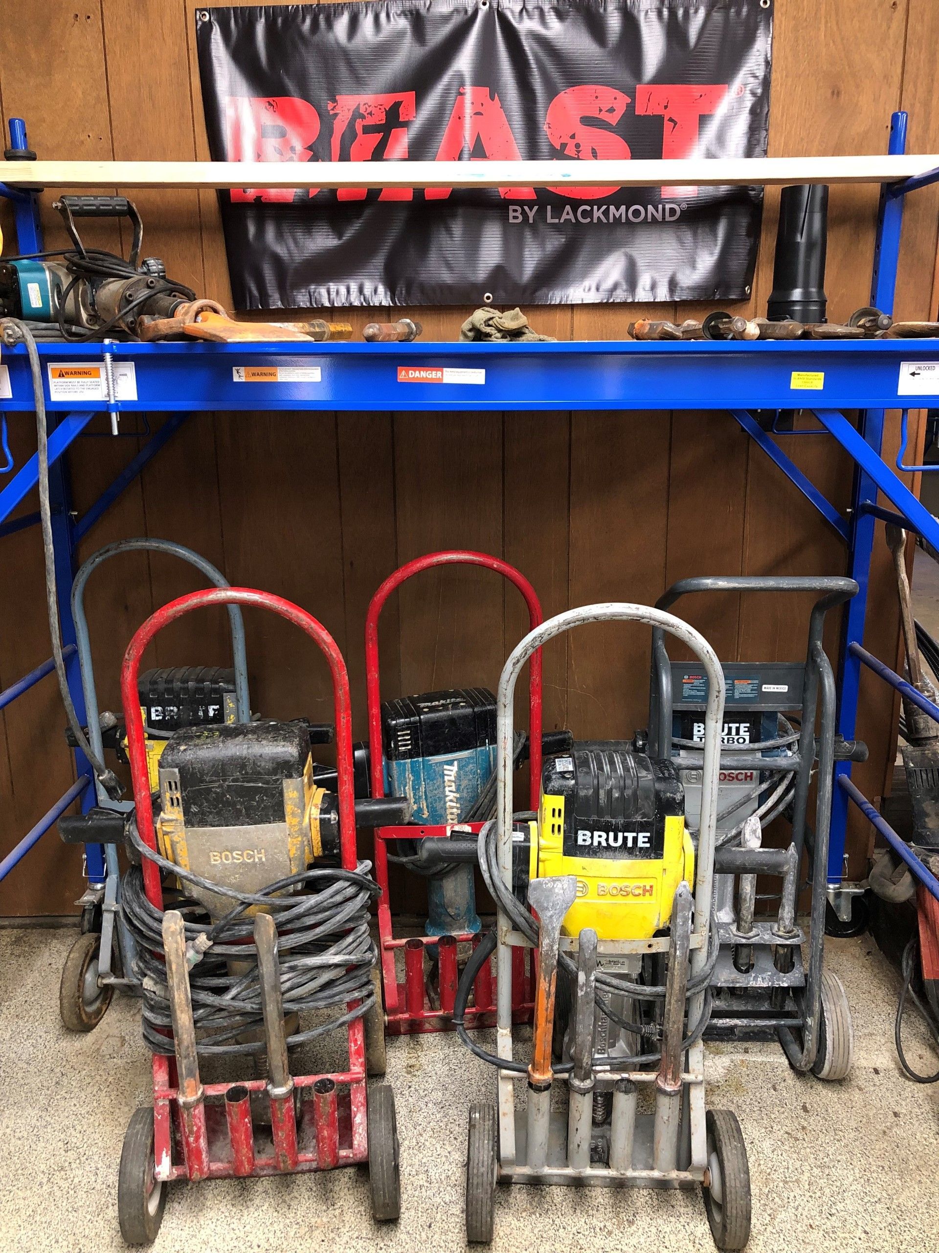 Jackhammer — Martinsville, VA — Handy Rentals, Inc.