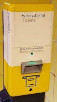 BVG Fahrscheinautomat