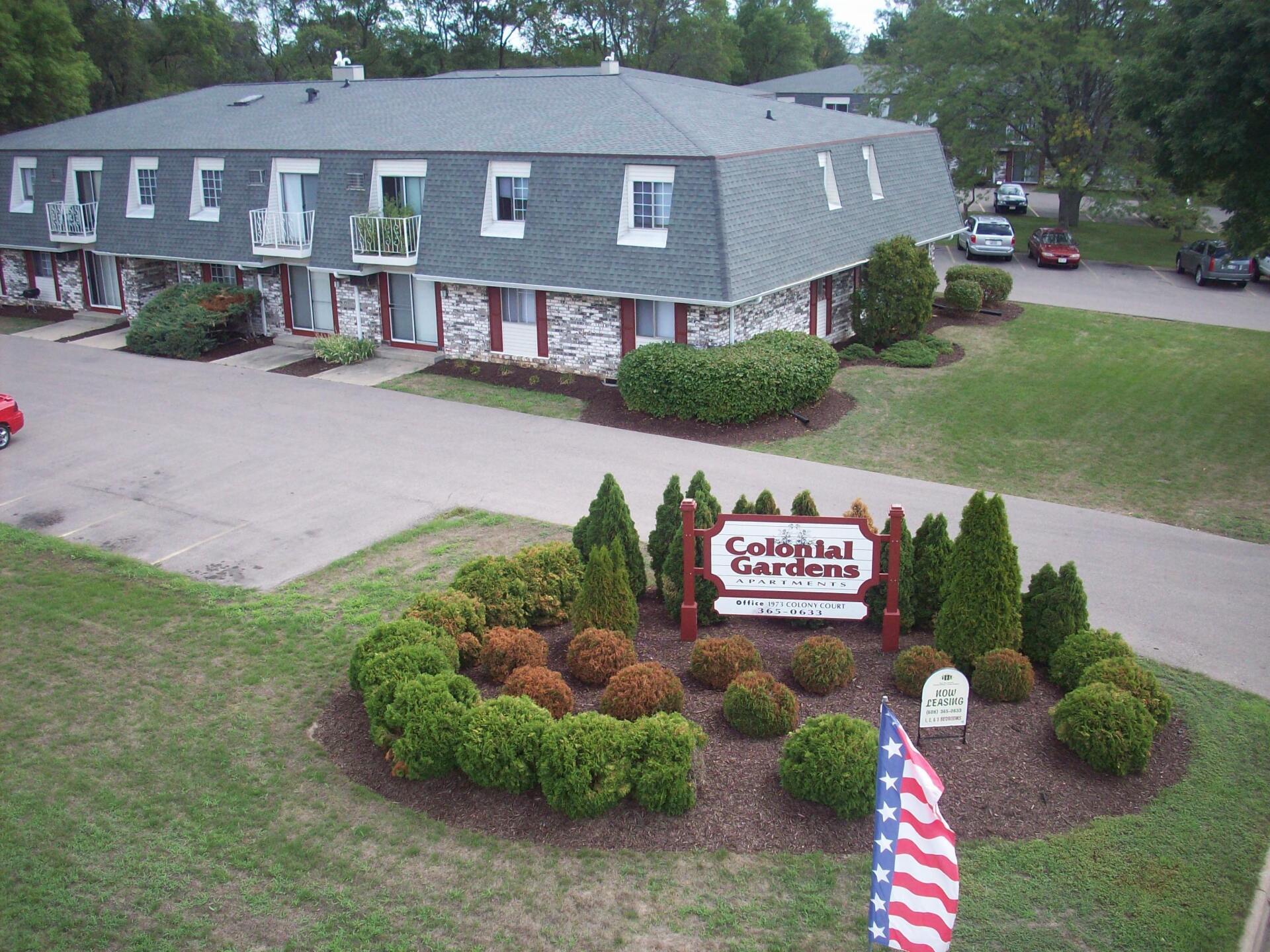 colonial gardens exterior