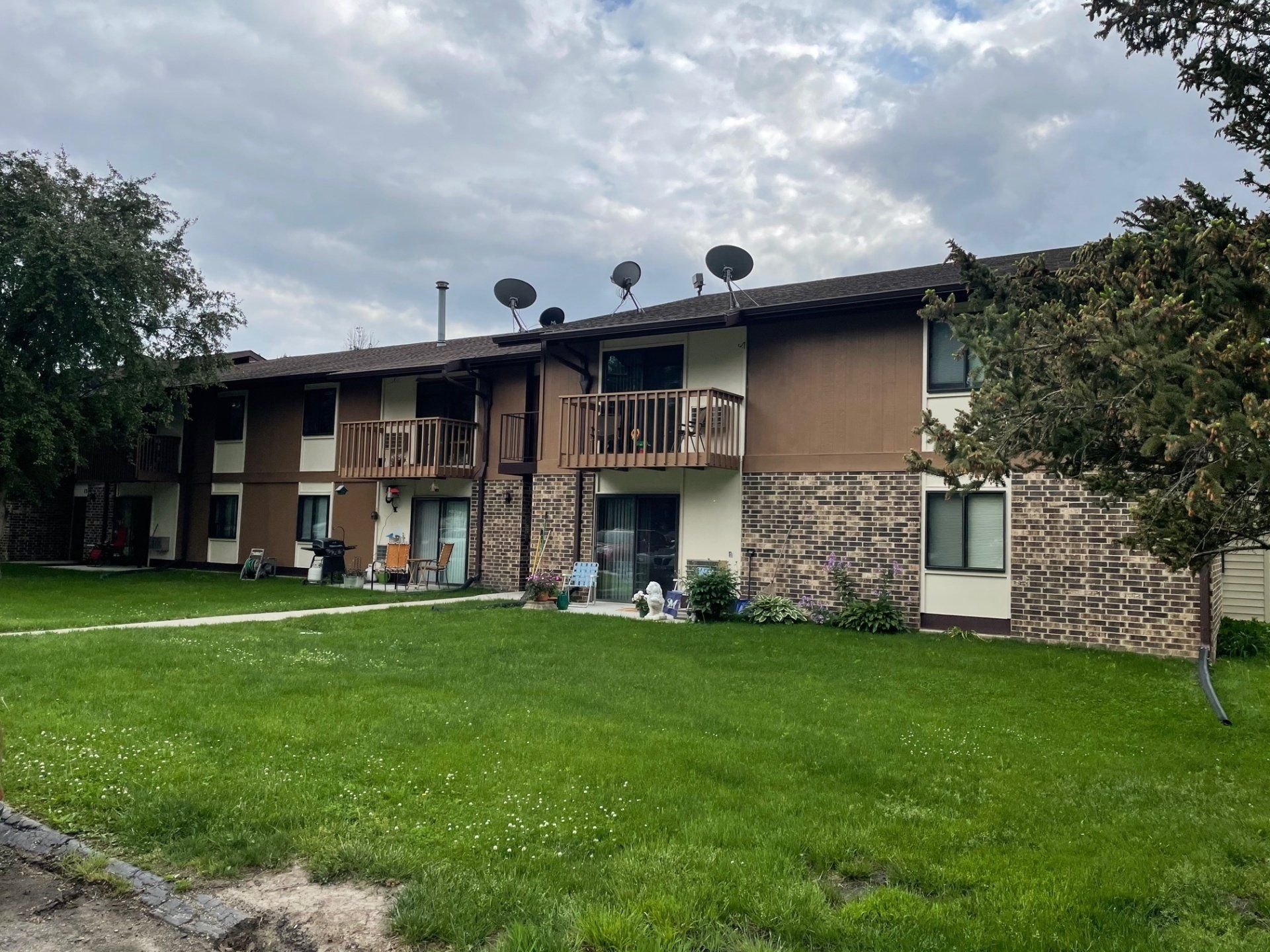 West Meadow Apartments exterior and grounds
