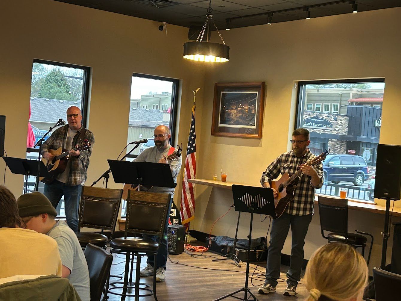 Playing music at Bad Habit 