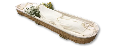 Woven flower green carrier