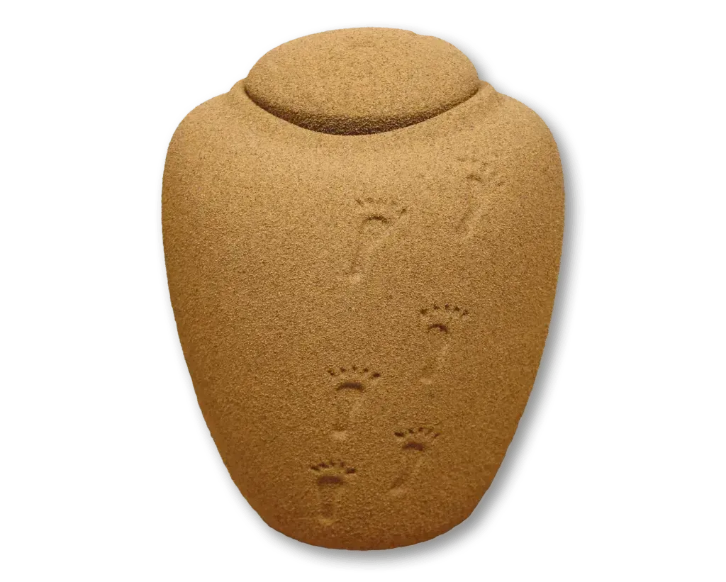 natural burial urn