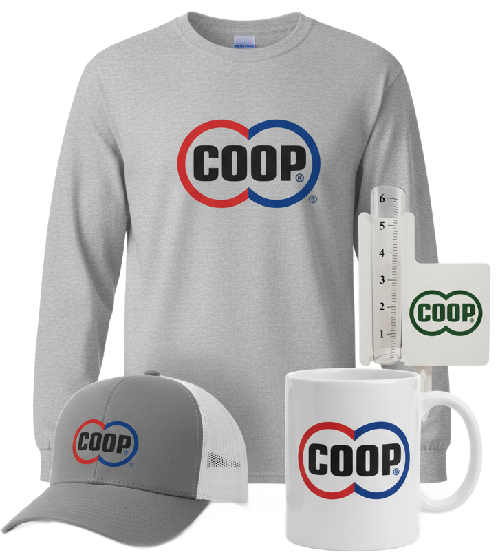 COOP Apparel & Merchandise | Built on Tradition