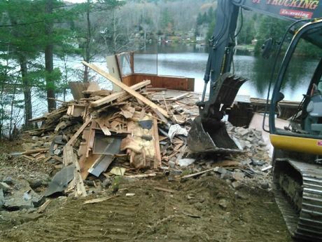 Building Road — Bellow Falls, VT — JP Trucking & Excavating LLC Building Road — Bellow Falls, VT — JP Trucking & Excavating LLC