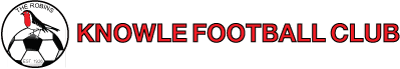 Knowle Football Club logo: Soccer ball with a bird, and text 