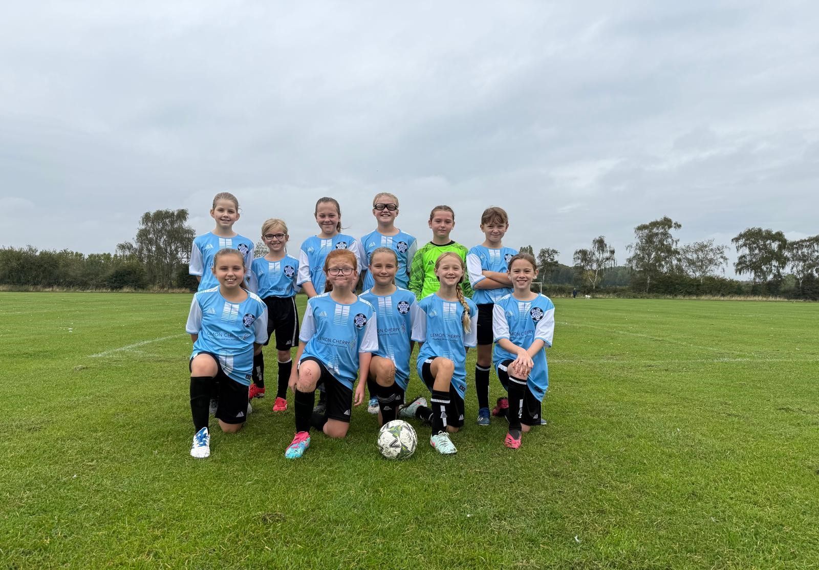 Values in Action: Lemon Cherry and Hessle Rangers U10 Girls Football