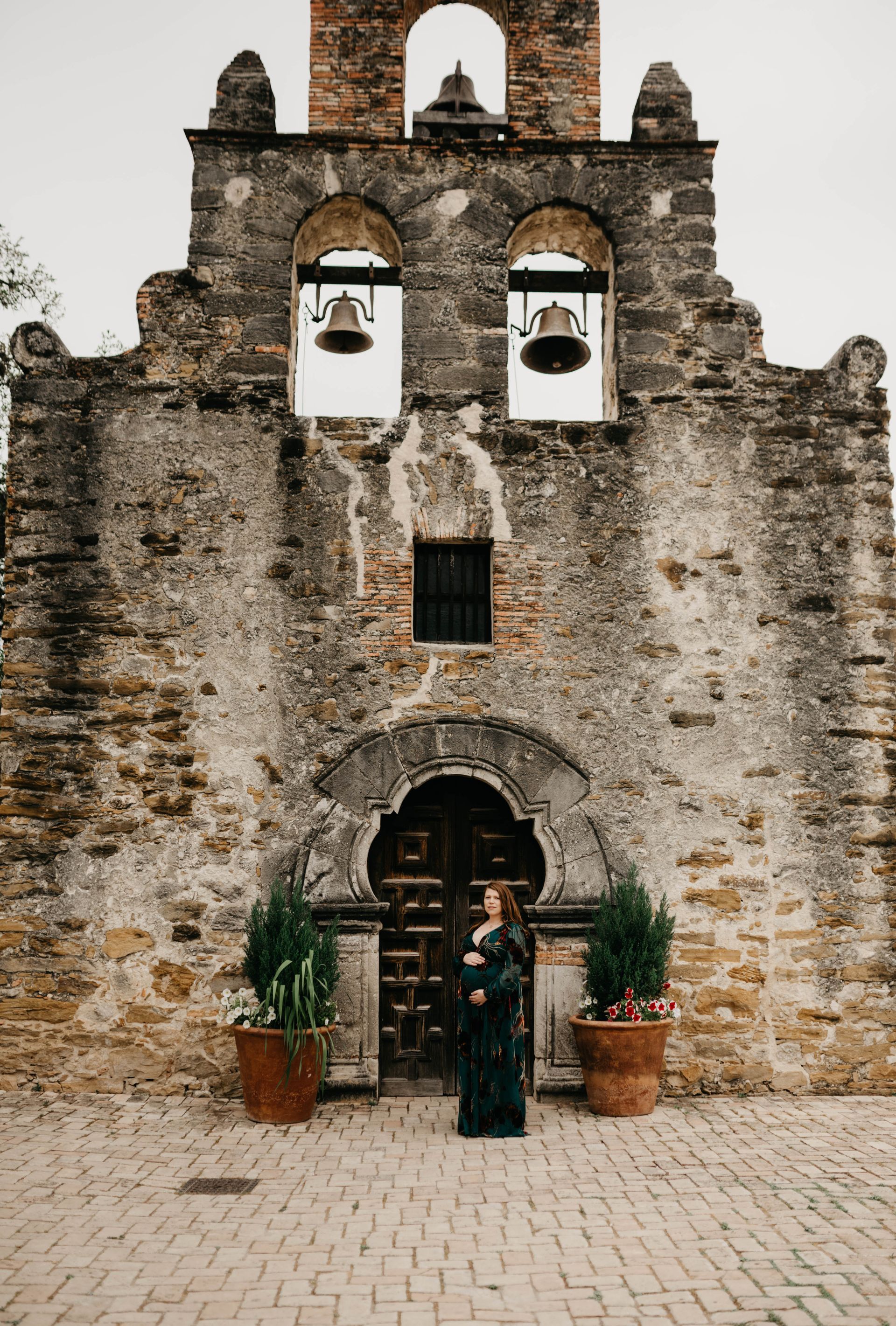Megan Law’s Maternity Session | San Antonio Missions Photographer
