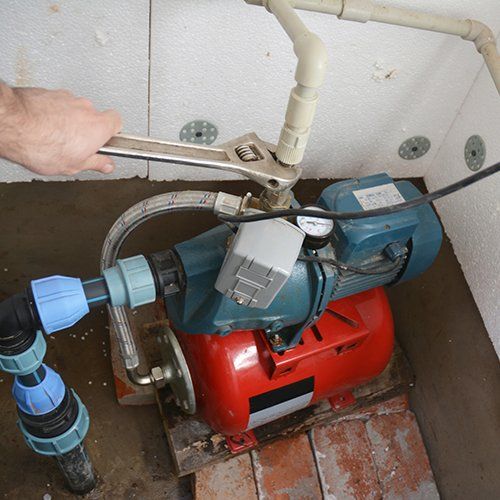 Water Pump — Covington, VA — Chuck White Heating, Air Conditioning, & Excavating Water Pump — Covington, VA — Chuck White Heating, Air Conditioning, & Excavating