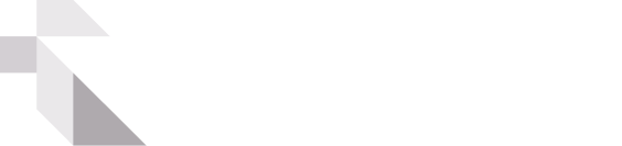 A gray, geometric logo featuring an arrow-like shape composed of intersecting triangles and a rectangle.