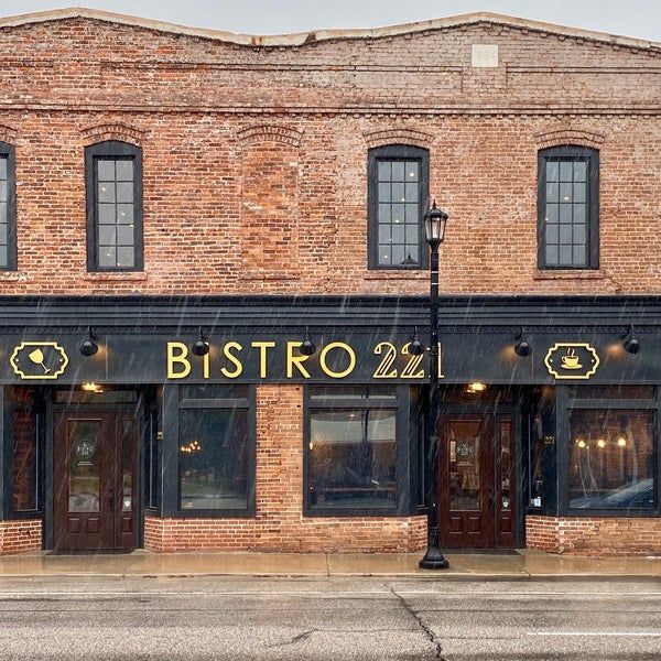 Brick building with 