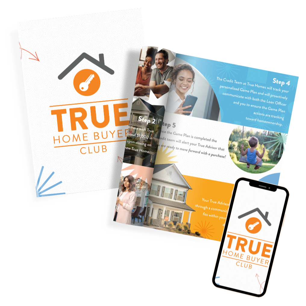 Flyers, phone, and booklet for